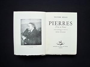 Pierres (Vers et Prose) - Textes rassemblés et présentés par Henri Guillemin -