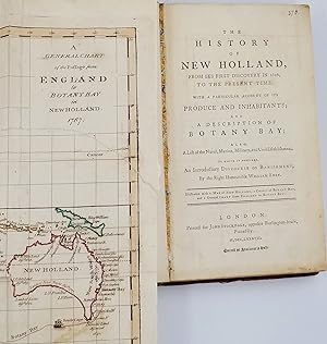 Imagen del vendedor de The History of New Holland, from Its First Discovery in 1616, to the Present Time. [FIRST & SECOND EDITION.] With a Particular Account of Its Produce and Inhabitants; and a Description of Botany Bay:.to which is prefixed, an Introductory Discourse on Banishment, by the Right Honourable William Eden a la venta por Antipodean Books, Maps & Prints, ABAA