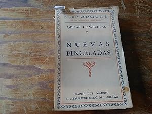 Bild des Verkufers fr Lecturas recreativas III. Pinceladas del Natural. Tomo IV. Perteneciente a las obras completas del P. Luis Coloma. zum Verkauf von Librera "Franz Kafka" Mxico.