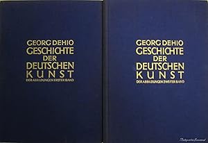 Immagine del venditore per Geschichte der Deutschen Kunst. Der Abbildungen erster Band. Der Abbildungen zweiter Band. - Zwei Bnde. venduto da Antiquariat Immanuel, Einzelhandel