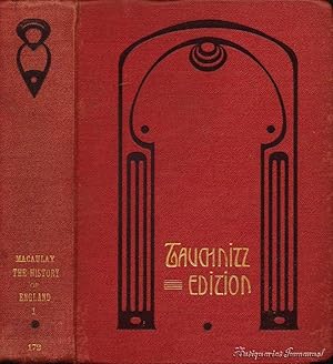 The History of England from the Accession of James the Second. Copyright edition. In ten volumes....