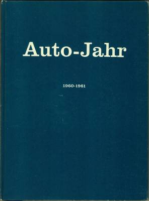 Auto-Jahr. Nr. 8, Ausgabe 1960 - 1961.