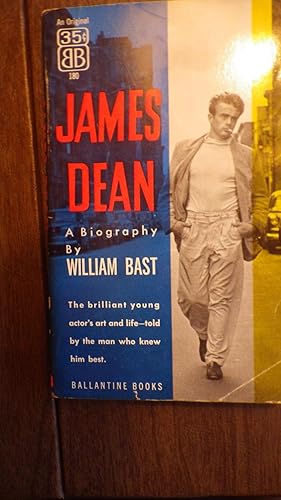 Seller image for James Dean: A Biography, Brilliant young actor s Life , told by the man who knew him best, Author's first book. for sale by Bluff Park Rare Books