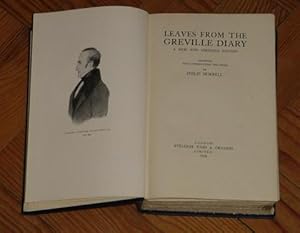 Leaves From the Greville Diary : A New and Abridged Edition