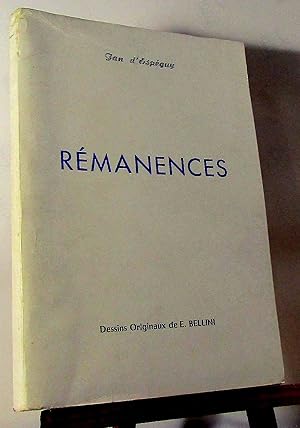 Seller image for REMANENCES for sale by Livres 113