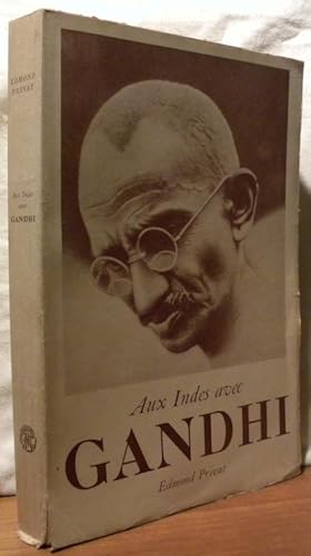 Bild des Verkufers fr Aux Indes avec Gandhi. zum Verkauf von Bouquinerie du Varis