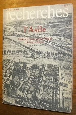 Seller image for L'Asile. for sale by Bouquinerie du Varis