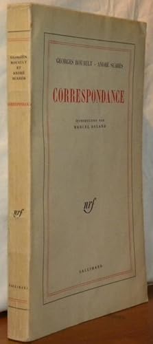 Seller image for Correspondance. Introduction par Marcel Arland. for sale by Bouquinerie du Varis