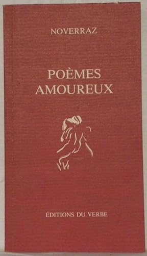 Imagen del vendedor de Po�mes amoureux. a la venta por Bouquinerie du Varis