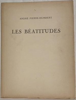 Seller image for Les batitudes. Pomes. Frontispice grav par L.Perrin. for sale by Bouquinerie du Varis