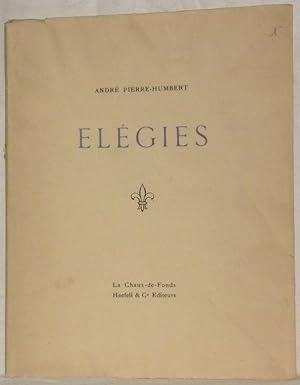 Seller image for Elgies. for sale by Bouquinerie du Varis