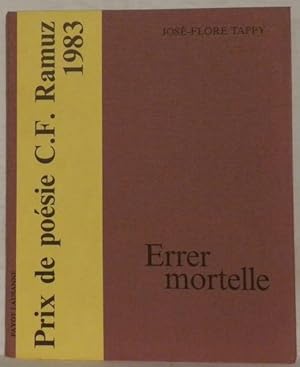 Seller image for Errer mortelle. for sale by Bouquinerie du Varis