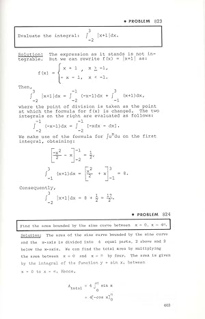 Bild des Verk�ufers f�r The calculus problem solver. [Absolute Value; Limits; Continuity; Differentiation of Algebraic Functions ; Trigonometric Functions; Integration by Partial Fractions; Centroids; Maxima and Minima; Partial Derivatives; Work Energy Electricity ] zum Verkauf von Joseph Valles - Books