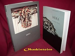 Imagen del vendedor de 1 lot de 2 volumes : ANTONIO SAURA. Peintures 1956-1985. Catalogue d'exposition - Rainer Michael Mason . ------------ + ANTONIO SAURA. L' oeuvre imprim 1958-1984 - a la venta por Okmhistoire