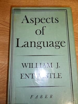 Immagine del venditore per Aspects of Language venduto da Clement Burston Books