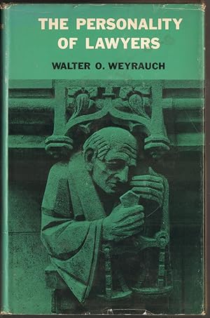 Seller image for The Personality of Lawyers. A Comparative Study of Subjective Factors in Law, Based on Interviews with German Lawyers. for sale by Antiquariat Neue Kritik