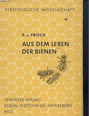 Bild des Verkufers fr AUS DEM LEBEN DER BIENEN zum Verkauf von Le-Livre