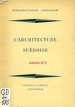 Imagen del vendedor de L'ARCHITECTURE SUEDOISE a la venta por Le-Livre