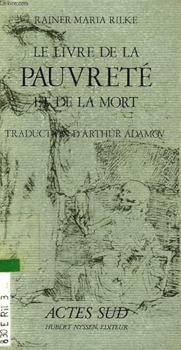 Image du vendeur pour LE LIVRE DE LA PAUVRETE ET DE LA MORT mis en vente par Le-Livre