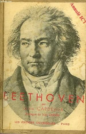 Bild des Verkufers fr LUDWIG VAN BEETHOVEN zum Verkauf von Le-Livre