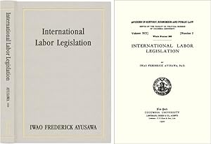 Seller image for International Labor Legislation for sale by The Lawbook Exchange, Ltd., ABAA  ILAB