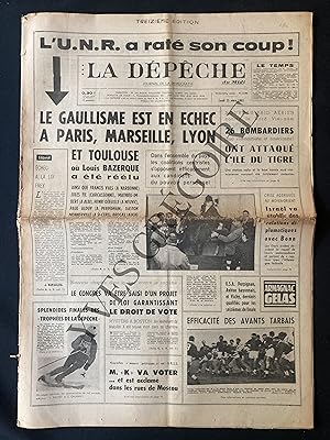 LA DEPECHE DU MIDI-N°6086-15 MARS 1965