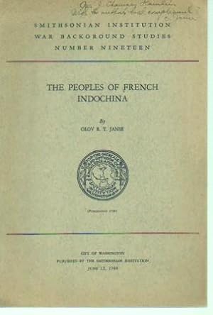 Seller image for The Peoples of French Indochina for sale by Bookfeathers, LLC