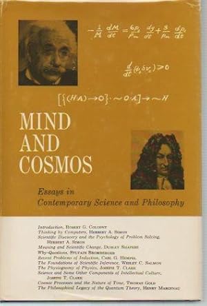 Mind and Cosmos: Essays in Contemporary Science and Philosophy