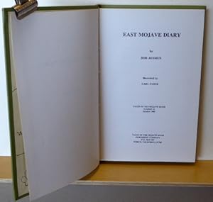 Imagen del vendedor de EAST MOJAVE DIARY a la venta por RON RAMSWICK BOOKS, IOBA