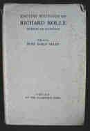 Seller image for English Writings of Richard Rolle : Hermit of Hampole for sale by Ariel Books IOBA