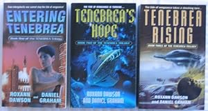 Bild des Verkufers fr Tenebrea Trilogy: book (1) one "Entering Tenebrea", book (2) two "Tenebrea's Hope", book (3) three "Tenebrea Rising" -the complete 3 volume set of "Tenebrea Trilogy" zum Verkauf von Nessa Books