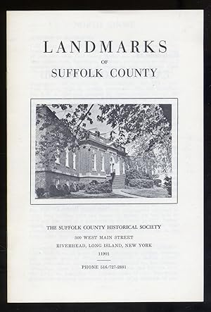 Seller image for Landmarks of Suffolk County for sale by Between the Covers-Rare Books, Inc. ABAA