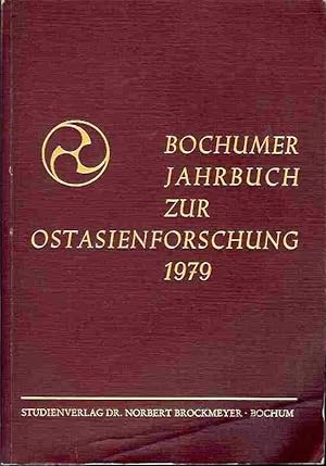 Imagen del vendedor de Bochumer Jahrbuch zur Ostasienforschung. Band 2, 1979. a la venta por Antiquariat am Flughafen