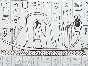 Voyage dans la Basse et Haute Egypte : Manuscrit trouvé dans l'enveloppe d'une momie. (Planche 137).