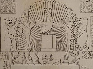 Voyage dans la Basse et Haute Egypte : Planche 126. (Figures de divinités et bas-reliefs).