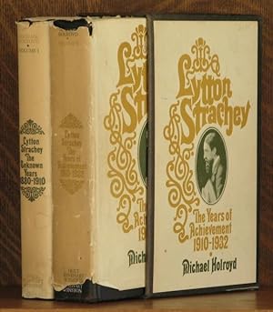 LYTTON STRACHEY (2 VOL SET - COMPLETE) The Unknown Years, 1880 - 1910 and The Years of Achievemen...