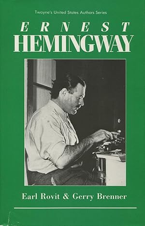 Immagine del venditore per Ernest Hemingway (Twayne's United States Authors Ser., No.497) venduto da Kenneth A. Himber