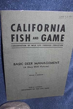 Seller image for Basic Deer Management for sale by Wagon Tongue Books