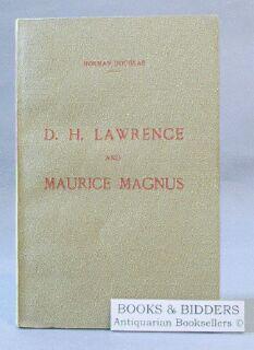 Seller image for D. H. Lawrence and Maurice Magnus: A Plea for Better Manners for sale by Books & Bidders Antiquarian Booksellers