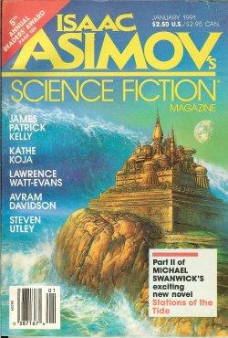 Seller image for Isaac ASIMOV'S Science Fiction: January, Jan. 1991 ("Stations of the Tide") for sale by Books from the Crypt