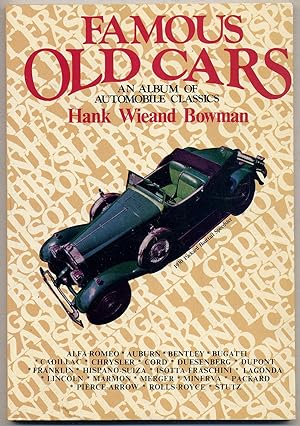 Immagine del venditore per Famous Old Cars venduto da Between the Covers-Rare Books, Inc. ABAA