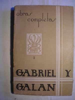Seller image for Obras Completas. Tomo I. Castellanas. Nuevas castellanas. Extremeas. for sale by Librera Antonio Azorn