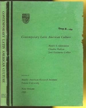 Seller image for Contemporary Latin American Culture for sale by The Book Collector, Inc. ABAA, ILAB