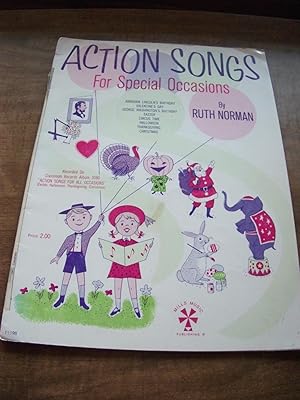 Seller image for Action Songs for Special Occasions for sale by Village Books and Music