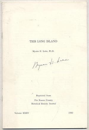 Bild des Verkufers fr This Long Island zum Verkauf von Between the Covers-Rare Books, Inc. ABAA