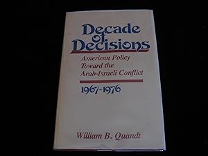 Image du vendeur pour DECADE OF DECISIONS mis en vente par HERB RIESSEN-RARE BOOKS