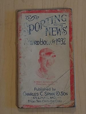 Seller image for The Sporting News Record Book for 1932 for sale by Bradley Ross Books
