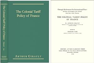 Seller image for The Colonial Tariff Policy of France for sale by The Lawbook Exchange, Ltd., ABAA  ILAB