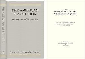 Bild des Verkufers fr The American Revolution: A Constitutional Interpretation zum Verkauf von The Lawbook Exchange, Ltd., ABAA  ILAB