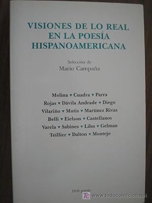 Seller image for VISIONES DE LO REAL EN LA POESA HISPANOAMERICANA for sale by Librera Maestro Gozalbo